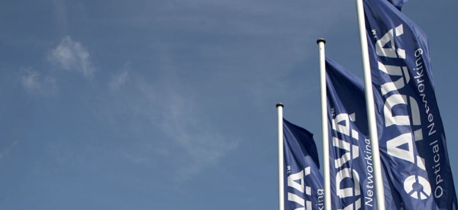 Favorit im TecDAX ADVA Optical-Aktien ziehen an - Steigen über 100-Tage-Linie