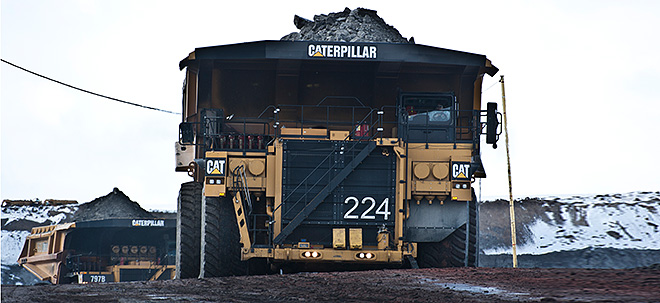 Gewinnsprung Caterpillar-Aktie stark: Caterpillar legt beim Umsatz deutlich zu