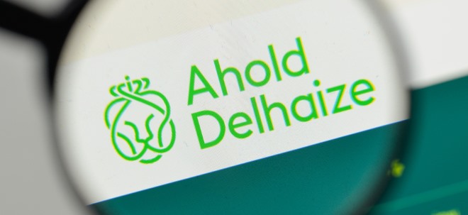 Ahold Delhaize (Ahold)-Performance EURO STOXX 50-Wert Ahold Delhaize (Ahold)-Aktie: So viel hätte eine Investition in Ahold Delhaize (Ahold) von vor 3 Jahren abgeworfen