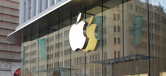 Starke Performance Apple-Aktien steigen auf Rekordhoch - 1-Billionen-Marke rückt näher