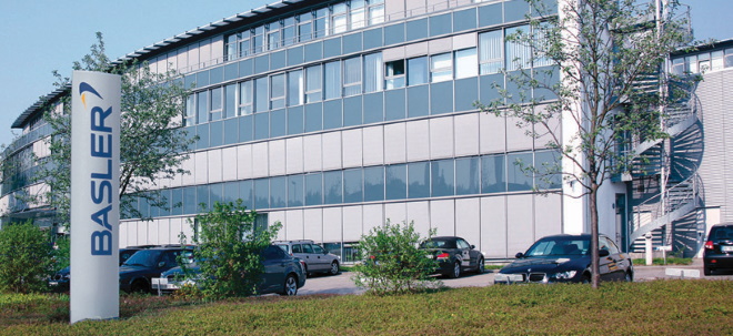 Auftragslage Schock für Basler-Investoren: Kursziel fast halbiert - Basler-Aktie mit Berg- und Talfahrt