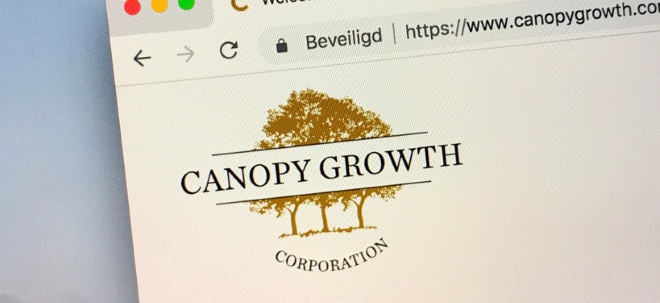 Erwartungen verfehlt Canopy Growth-Aktie im Sinkflug: Canopy Growth enttäuscht bei Umsatz