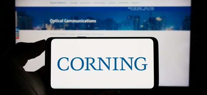 Expertenkonsens Ausblick: Corning stellt Zahlen zum jüngsten Quartal vor