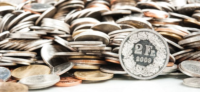 Durch starken Euro Schweizer Franken erstmals seit Kursfreigabe wieder auf altem Niveau